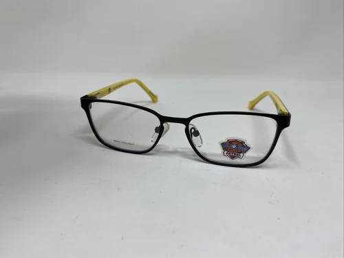 PAW PATROL KIDS EYEGLASS PP07 BLACK YELLOW 46/15/125 FLEX HINGE &M20 3