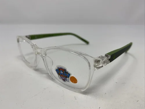 Paw Patrol PP15 CLR 45-15-125 Clear/Green Plastic Full Rim Eyeglasses Frame 8282 2