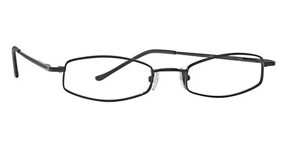 Peachtree by Capri 7725 BLACK 46-19-135 (Petite Fit) Eyeglasses - Spring Hinges 2
