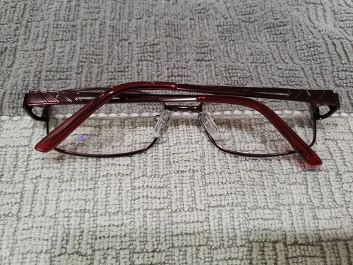 Peachtree CAPRI Eyeglass Frames PT93 Burgundy 52 17 135 New 2