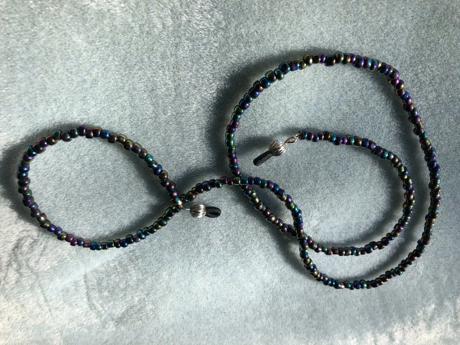 Peacock Eyeglass Eye Glass Sunglass Bead Leash Lanyard Holder 30 ”