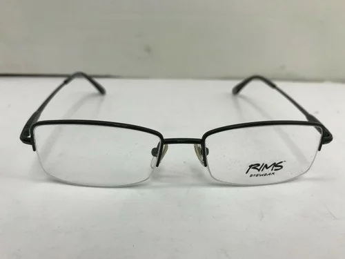 Pearle Vision-Rims Eyewear Legacy Rx Ready Eyeglasses R31050 Silver and Black