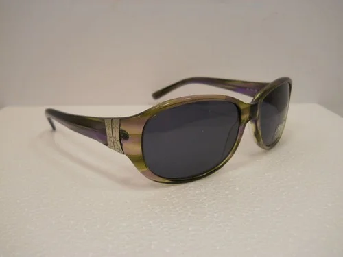 Pearle Vision Sunglasses-Rims Eyewear Frame R37003 Purple/Green Marble Frame
