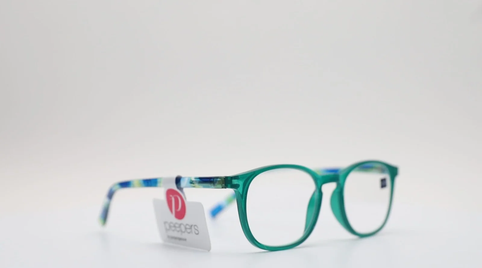 Peepers Carraway Cat Eye Teal Unisex Reading Glasses Power +2.00