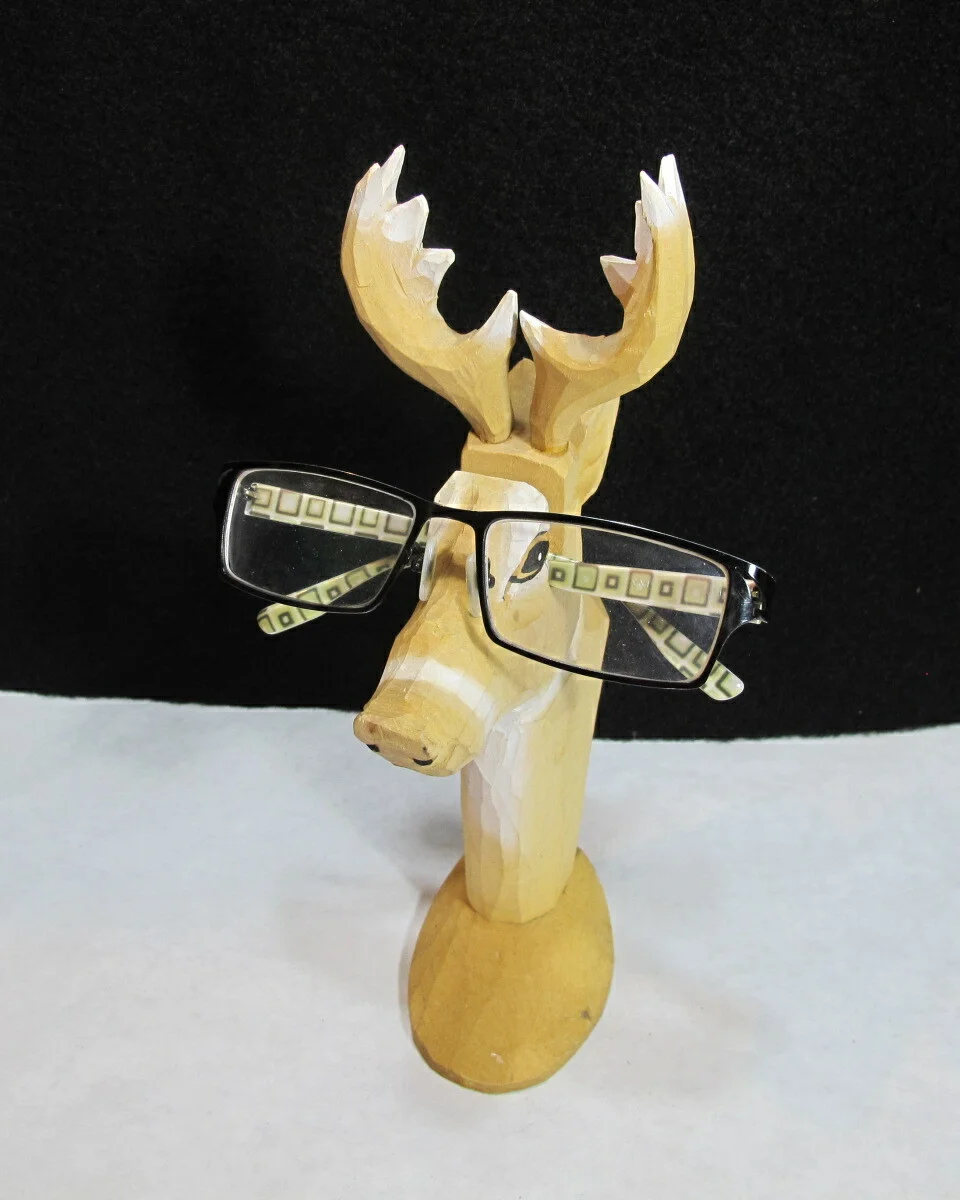Peepers Eyeglass Eye Glasses Holder Elk Whitetail Mule Deer 4