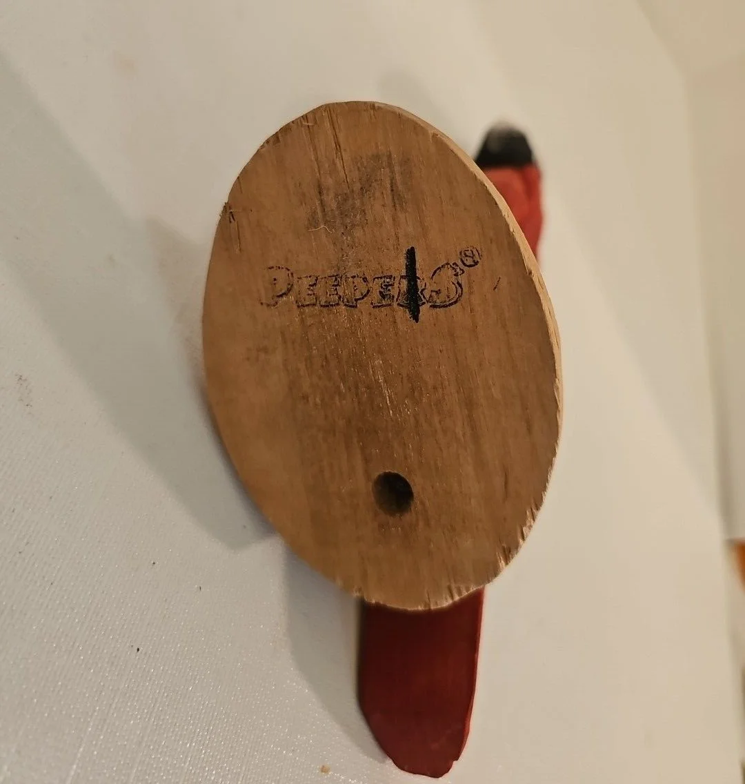 Peepers Eyeglasses Holder Hand Carved Wooden Parrot Reading Sunglasses 4