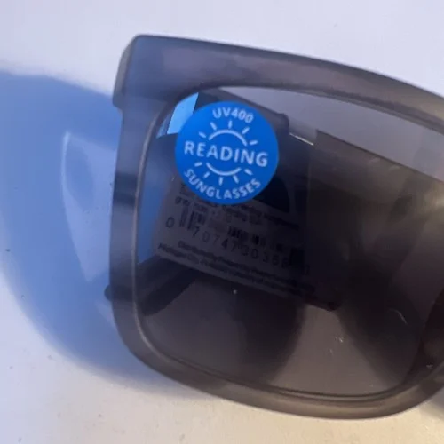 PEEPERS UNISEX Reading Sunglass Readers Horn Rimmed Full Lens Tinted Blue +2.00 3