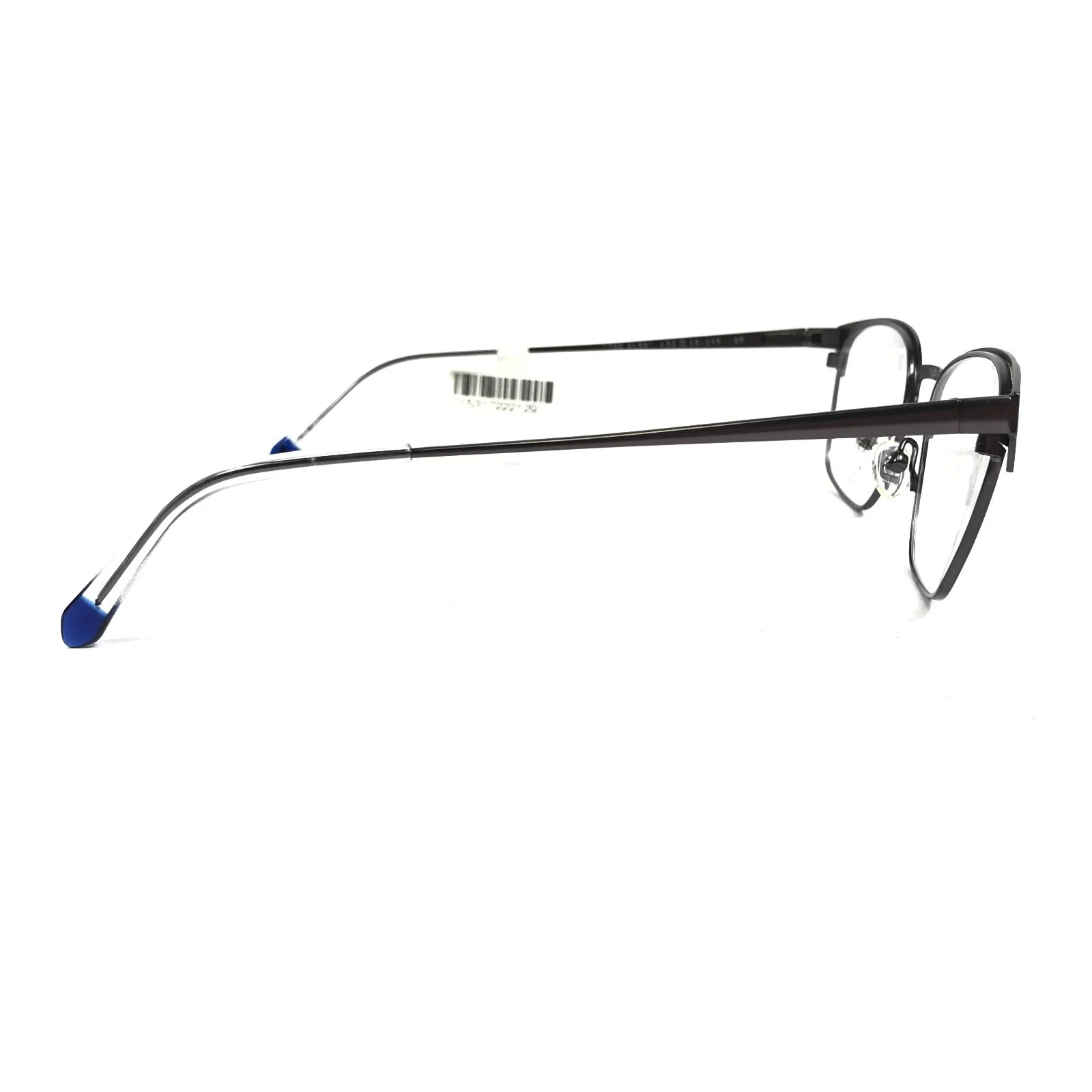 Penguin Eyeglasses Frames THE GLEN GM Grey Blue Square Half Rim 52-19-145 3