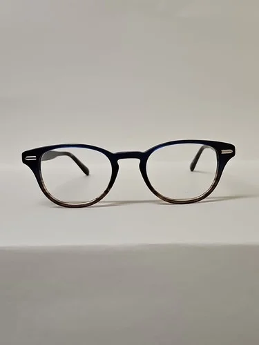 Penguin Eyeglasses Frames The Murphy 46-20-145 Blue Brown Frames Only