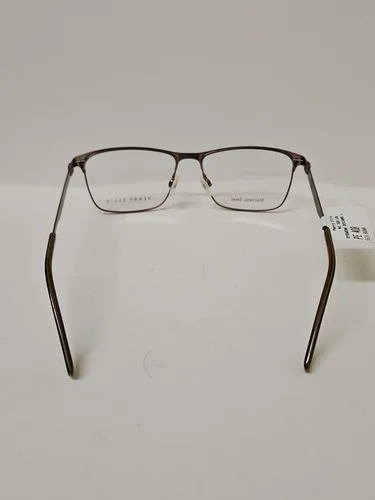 Perry Ellis Eyeglasses Frames PE 408-1 Brown Square Full Thin Rim 55-16-140 3