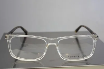 PERRY ELLIS PE 1283 eyeglasses Frame Crystal 54mm Clear MEN Designer Optical 2