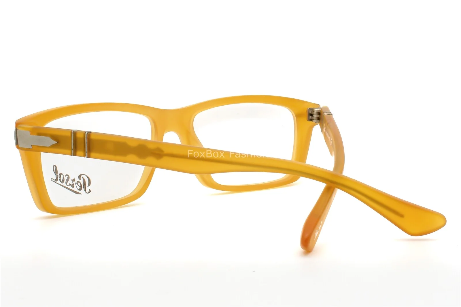 Persol 3060V 9010 Eyeglasses Glasses Matte Transparent Marigold Yellow 56-17-145 4