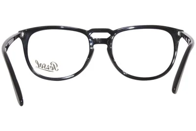 Persol 3278-V 95 Eyeglasses Frame Black Full Rim Pillow Shape 53mm 4