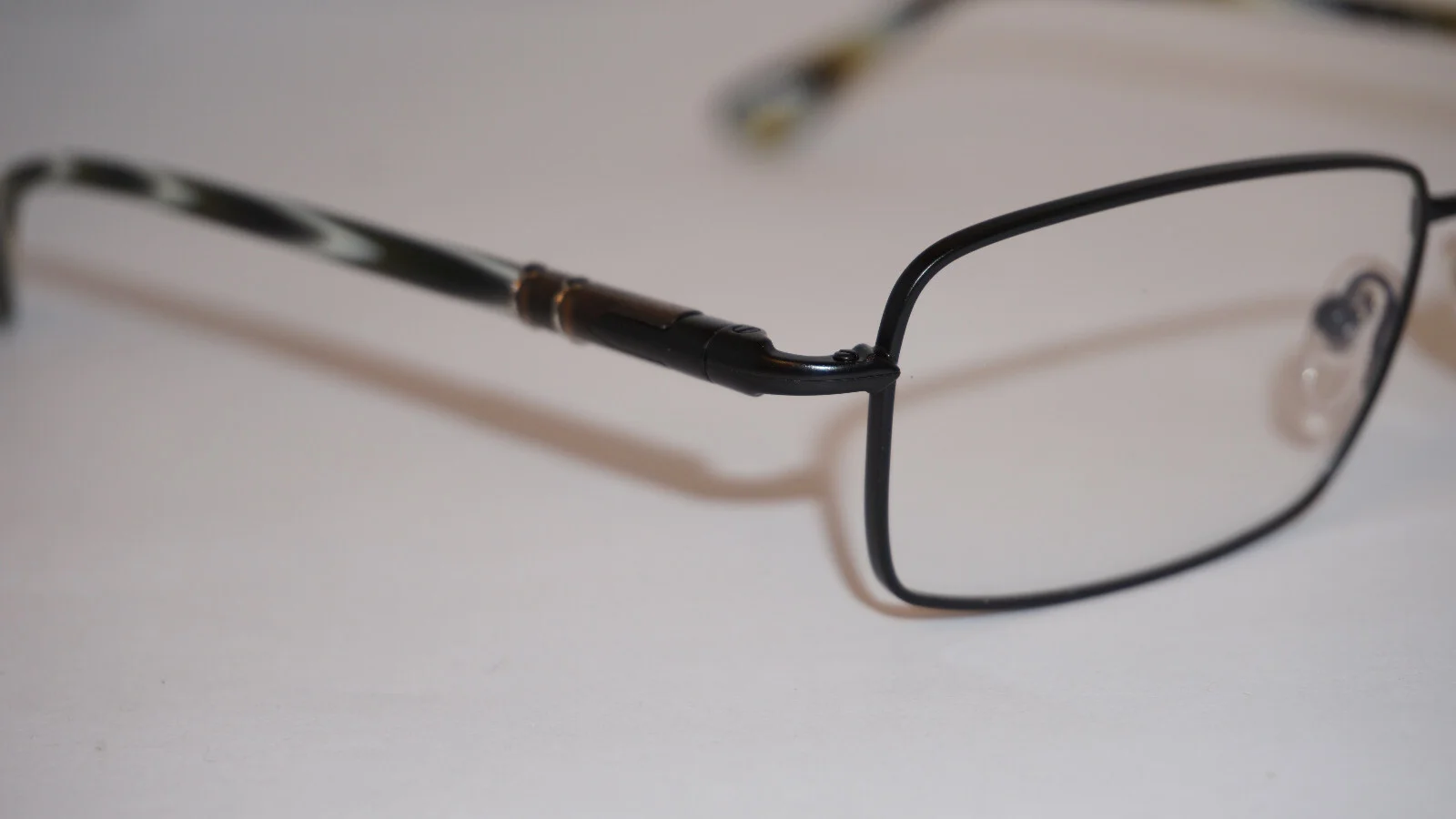 PERSOL Eyeglasses Black Marble 2414-V 1024 55 19 145 Hand Made Italy 2