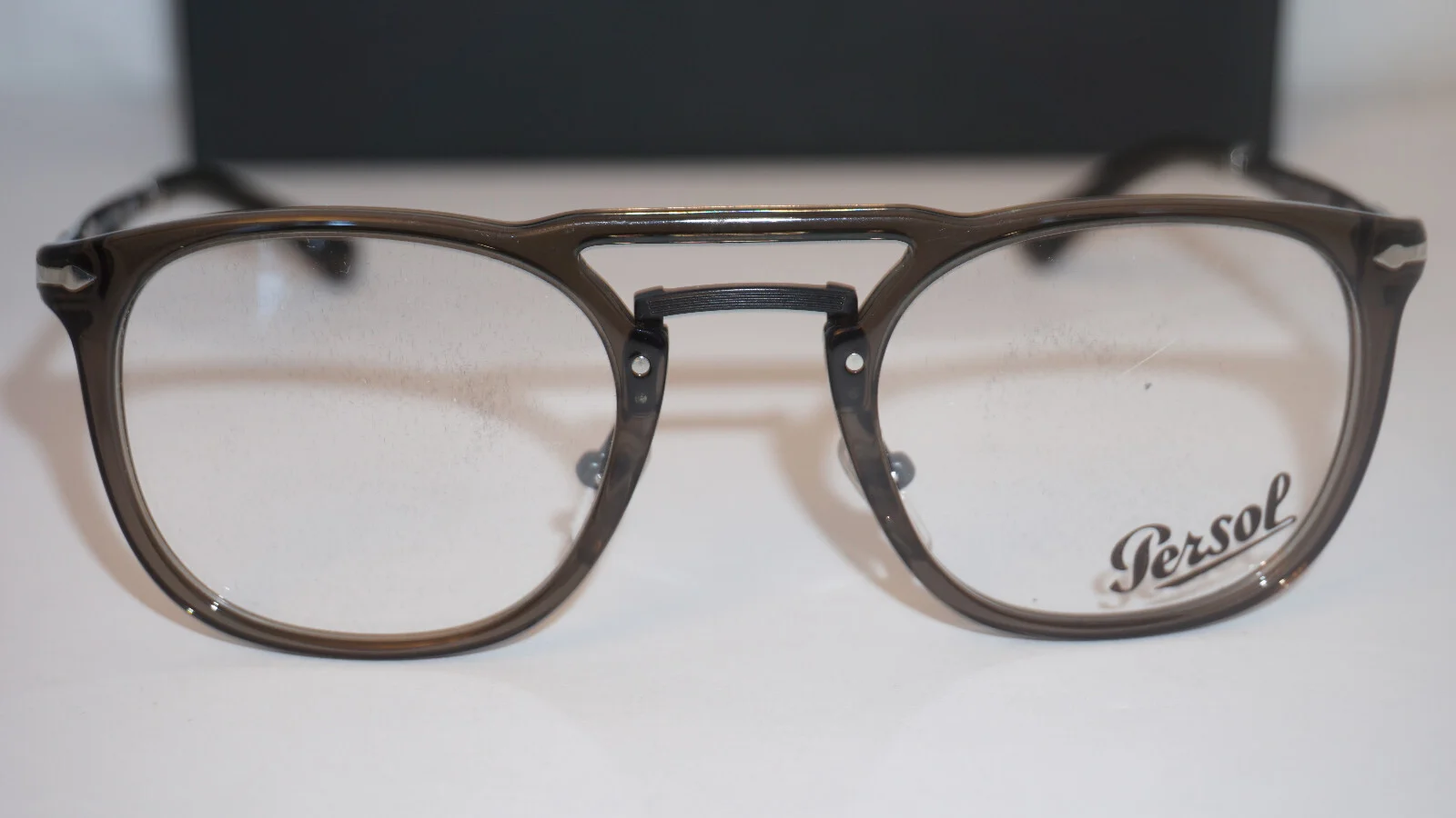 Persol Eyeglasses New Opal Smoke Demo Lens PO3265V 1103 48 22 140 3