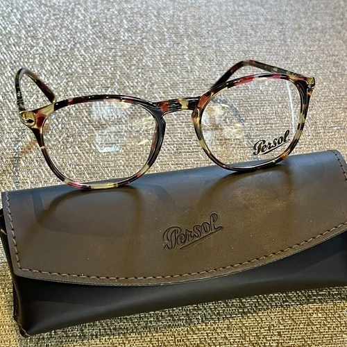 Persol PO 3007-V-M 1059 Havana Rose Brown Eyeglasses 52-19-145mm Authentic 100%