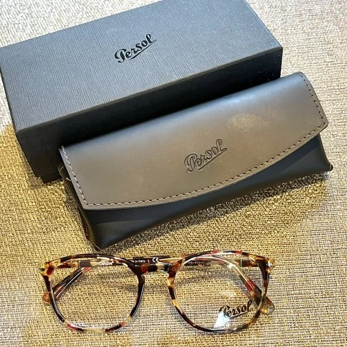 Persol PO 3007-V-M 1059 Havana Rose Brown Eyeglasses 52-19-145mm Authentic 100% 2