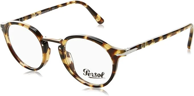 Persol PO3185V Eyeglasses Frames 1056 Brown/Beige Tortoise-46-21-145