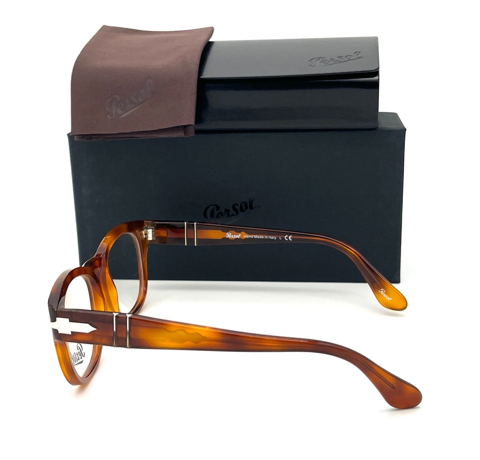 PERSOL PO3270V 96 Blonde Havana / Demo Lens 50mmmm Eyeglasses 3