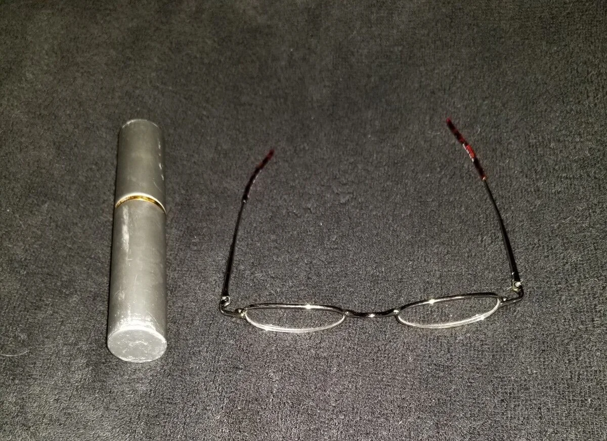 Personal Optics Skinny Eyeglasses in a Tube DP 15563 Readers +1.50--Unused!