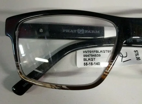 Phat Farm 701 Black Eyeglass Frame 3