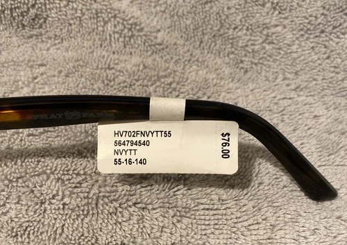 Phat Farm 702 NVYTT Navy Tortoise Prescription Eyeglasses Frame 55-16-140 $76 2