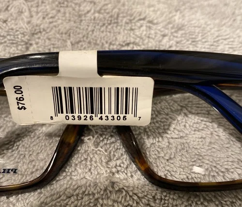 Phat Farm 702 NVYTT Navy Tortoise Prescription Eyeglasses Frame 55-16-140 $76 3