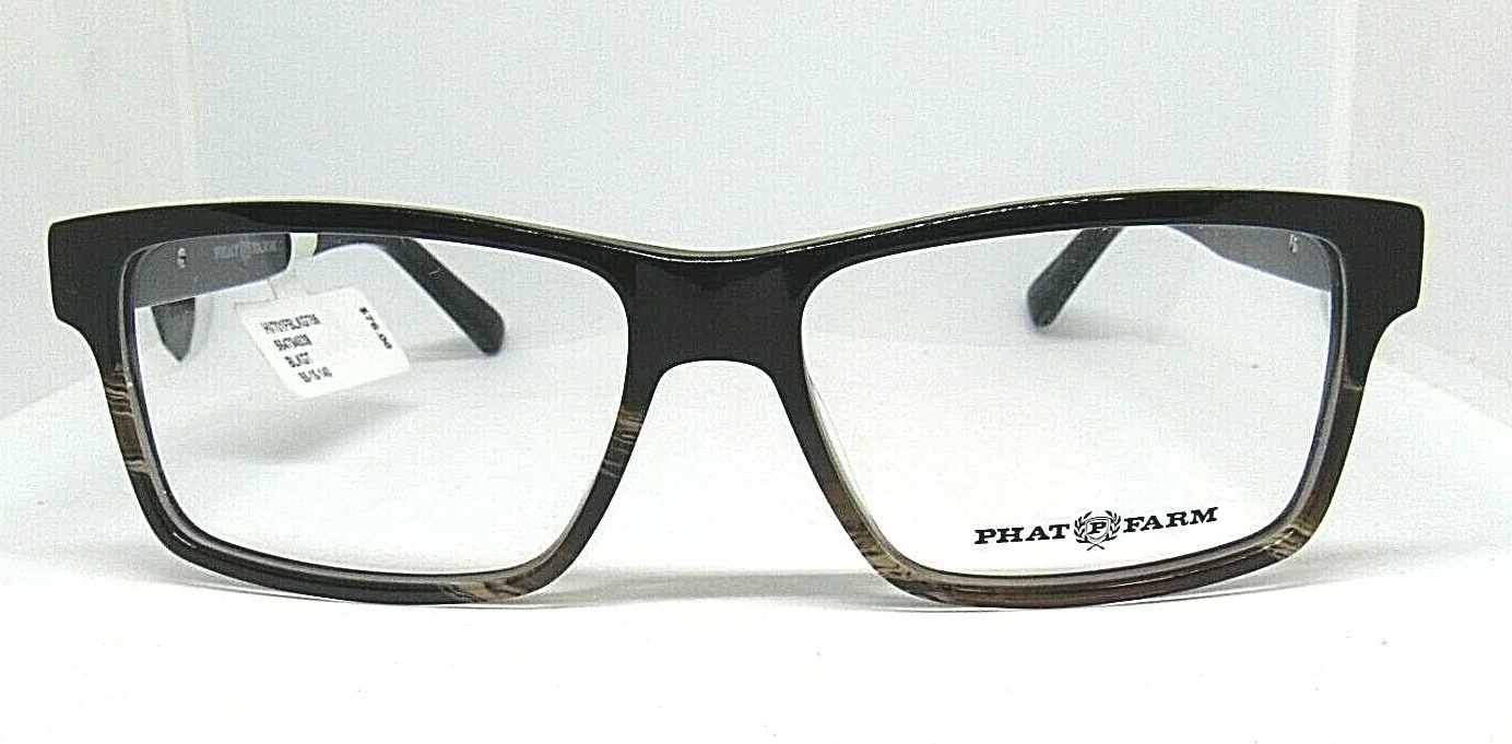 Phat Farm HV701FBLKGT55 55-15-140 EyeGlasses Frames 1