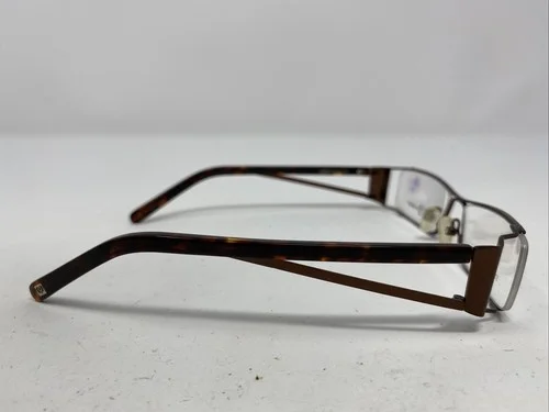 Phat Farm M527 MBWN 53-18-135 Matte Brown Metal Full Rim Eyeglasses Frame -L39 4