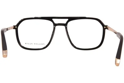 Philipp Plein Broadway-Line VPP018 0700 Titanium Eyeglasses Men 4