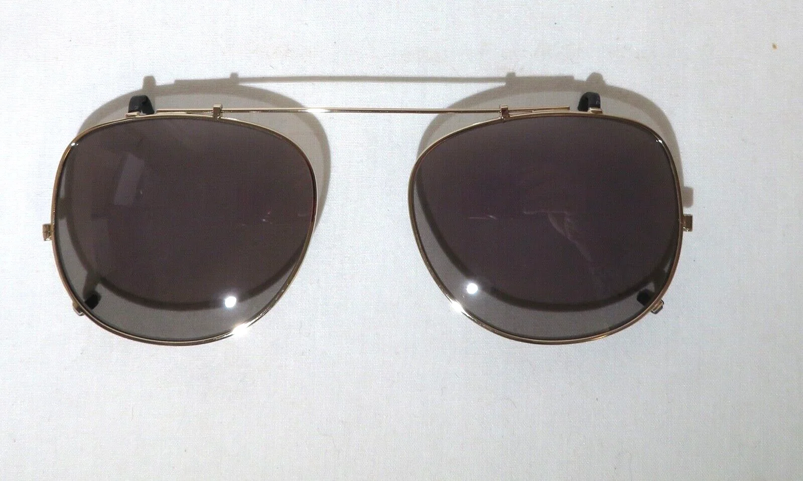 Phillip Lim Shayde Clip on Sunglasses for the Eyeglass Frame, green lens, New 2