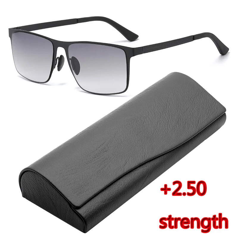 Photochromic Progressive Multifocal Reading Glasses Sunglasses For Women Mens 4