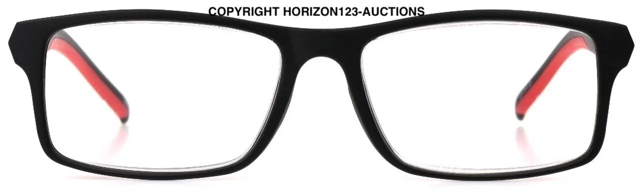 🔥PICK YOUR STRENGTH🔥NEW Foster Grant IRONMAN IM2000 Reading Glasses-Black/Red 2