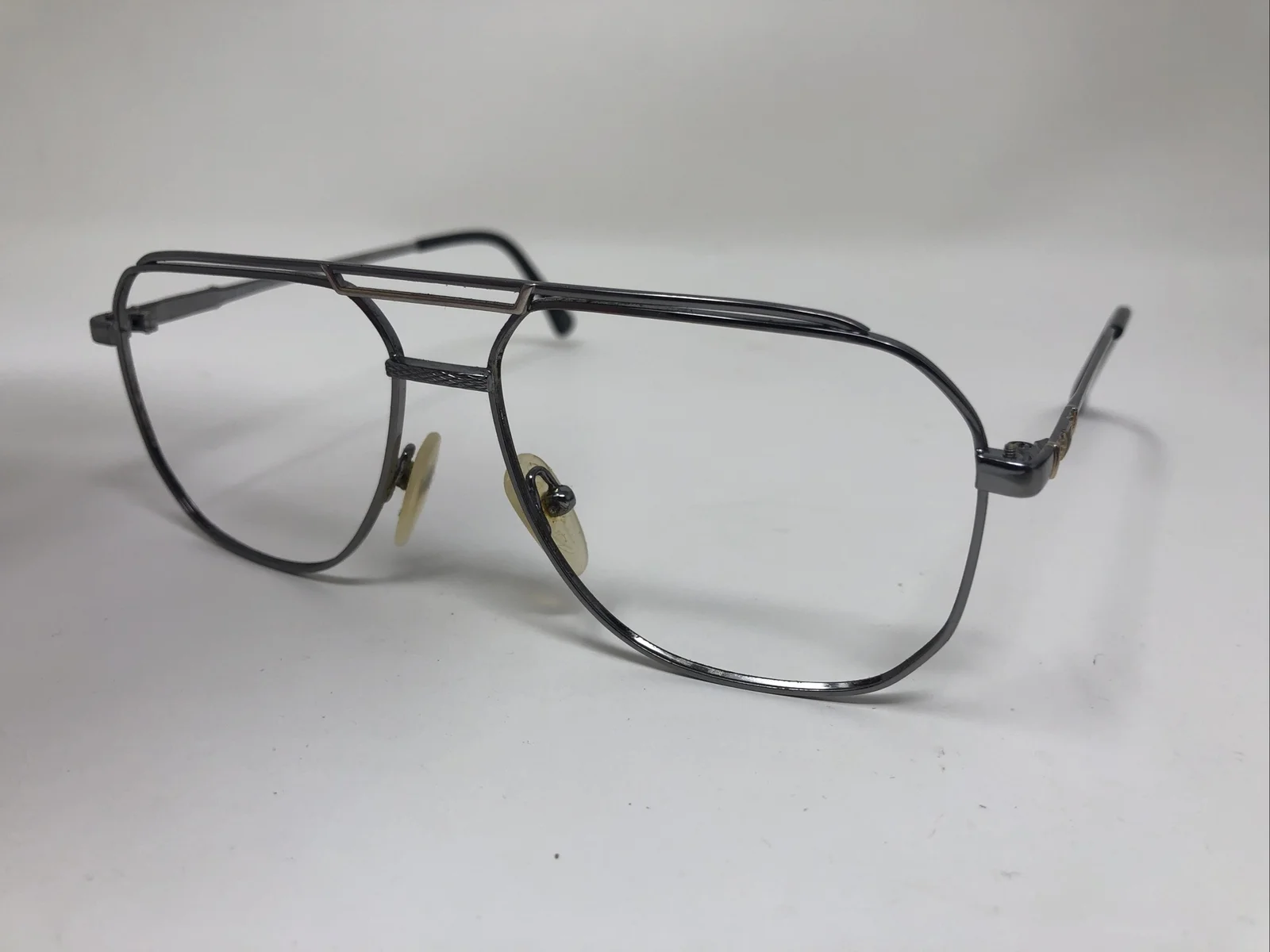 PIERRE BALMAIN MB951 PARIS 058 SILVER 56-14 japan EYEGLASSES SUNGLASSES YO29 3