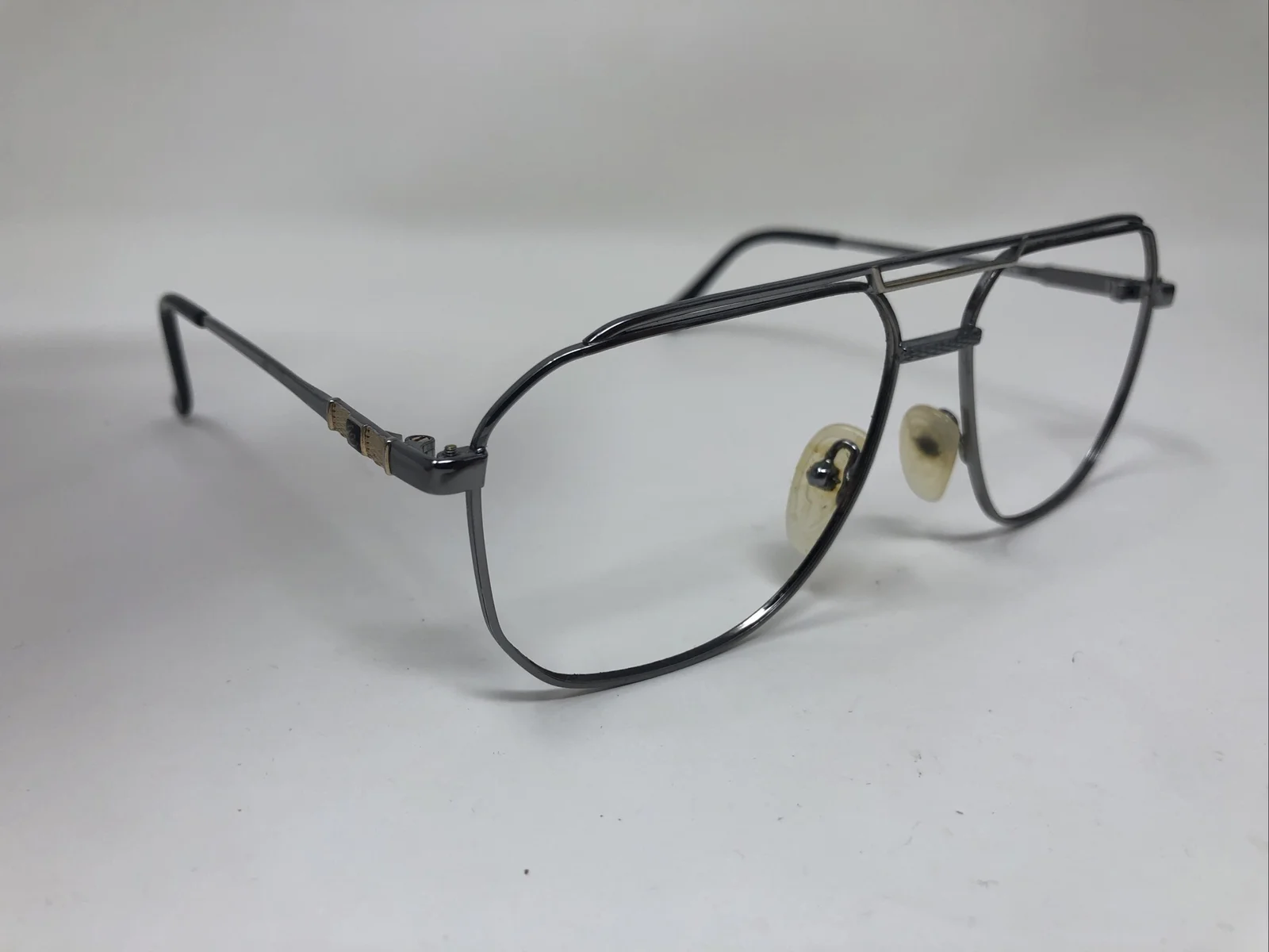 PIERRE BALMAIN MB951 PARIS 058 SILVER 56-14 japan EYEGLASSES SUNGLASSES YO29 4