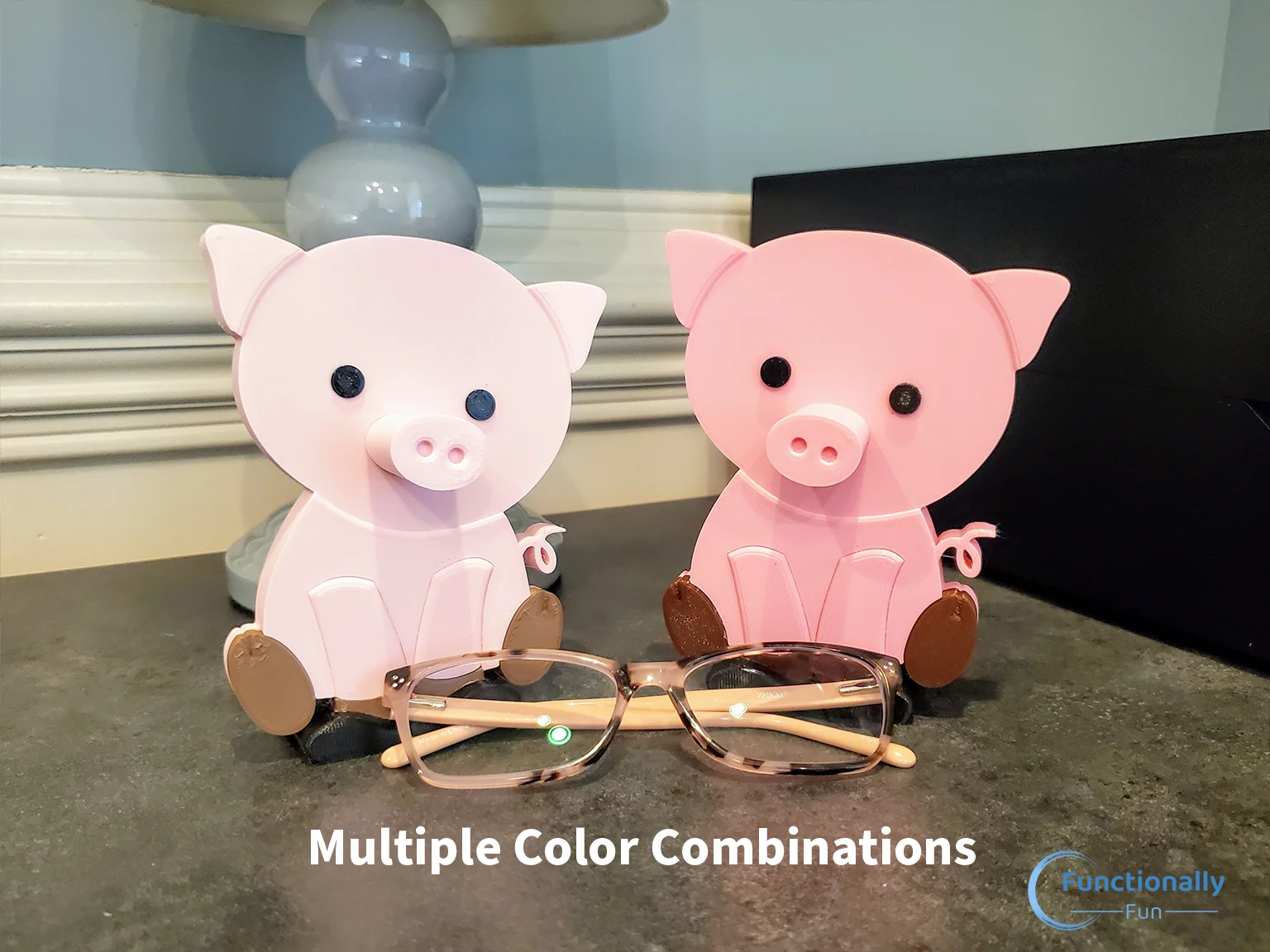 Pig Eyeglasses Holder, Pig Glasses Stand, Glasses Holder, Cute Gift Idea