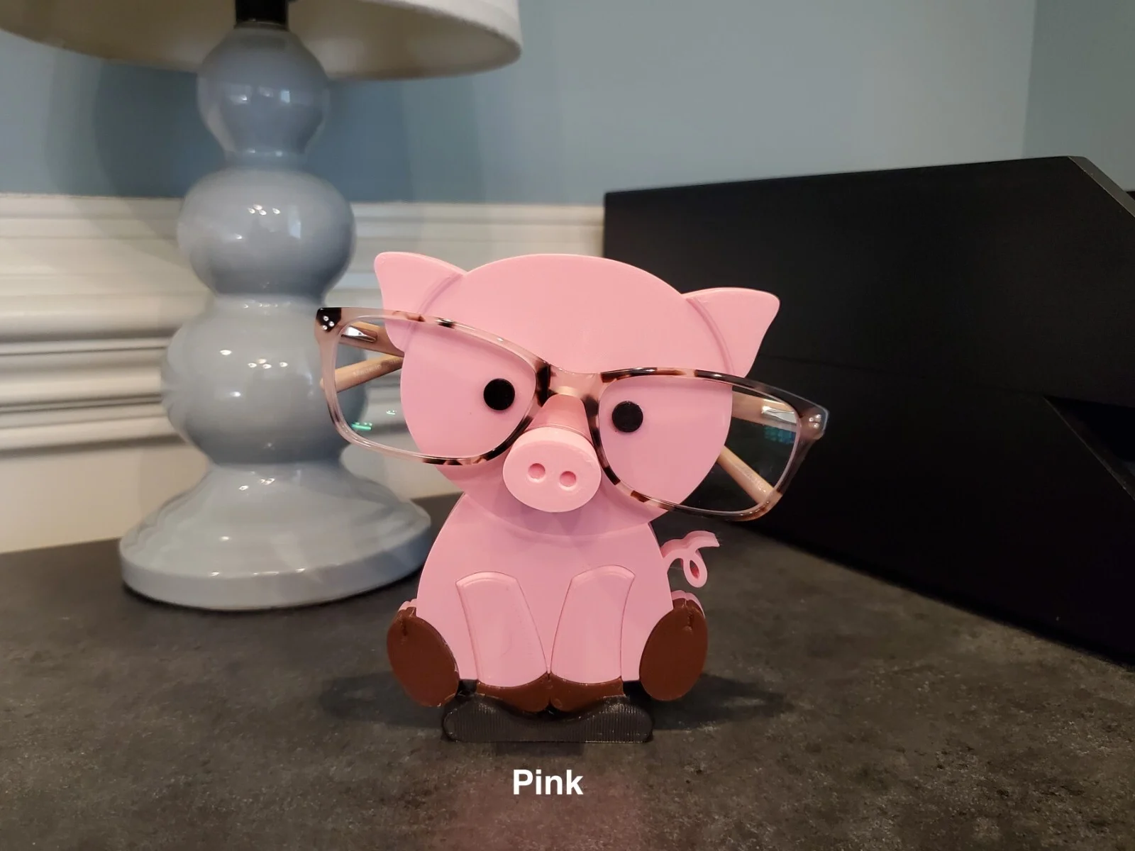 Pig Eyeglasses Holder, Pig Glasses Stand, Glasses Holder, Cute Gift Idea 2