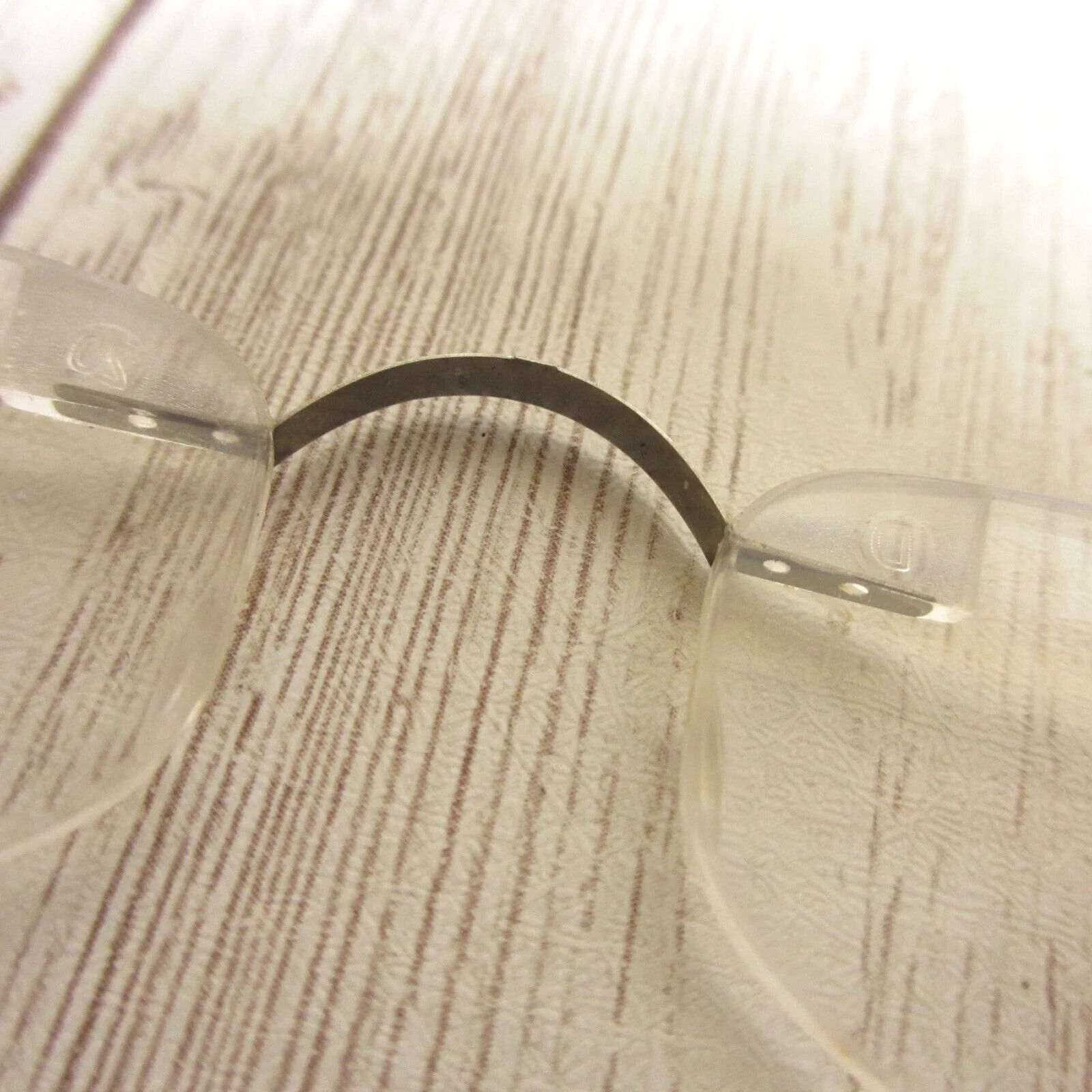 Pince Nez Glasses No Arms Clear Rimless Lot of 2 pairs 4