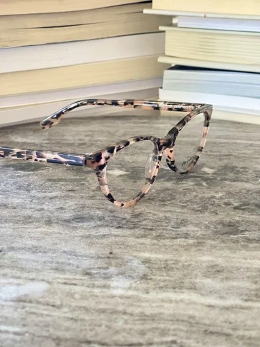 Pink Tortoise Eyeglasses Women Frames Eyewear Optical Glasses Japan 2
