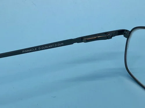 Pinnacle Montreaux Eyeglasses 52-19-140 Gunmetal Flex Hinge D. Gun/Ant D. Gun 4