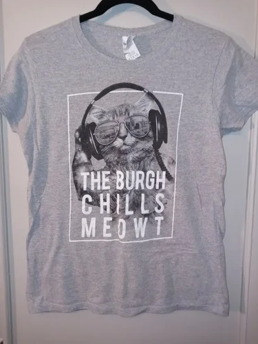 Pittsburgh Cat T-Shirt M