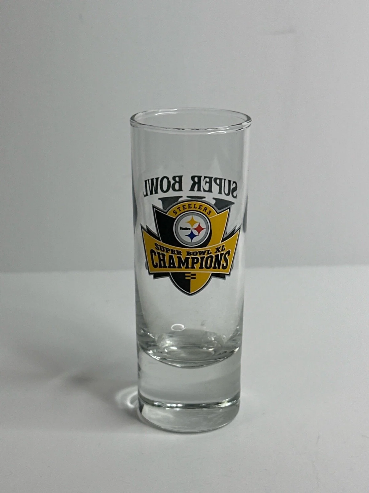 Pittsburgh Steelers Super Bowl Shot Glass 2oz - NFL