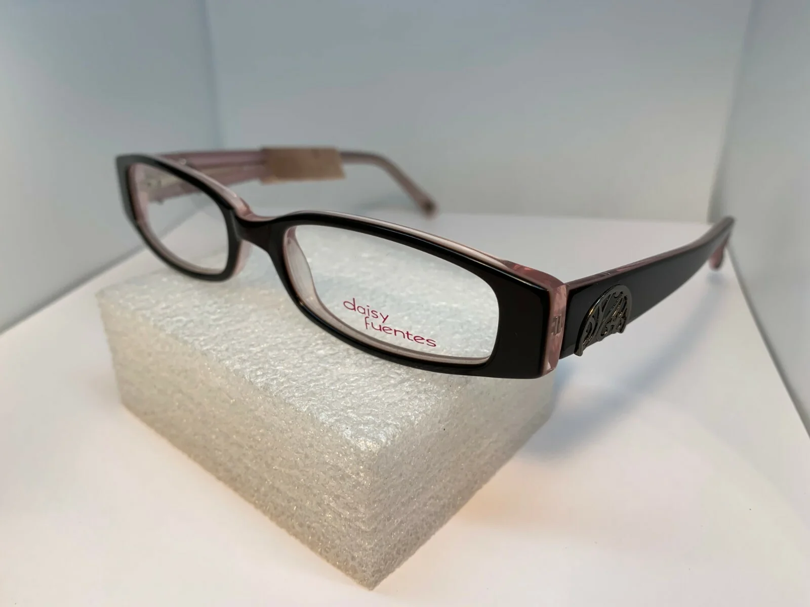 Plastic burgundy eyeglass frames womens 49 16 135 new