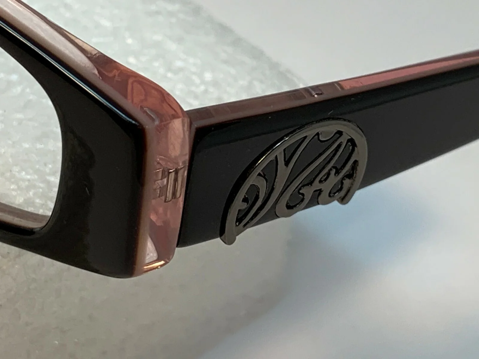 Plastic burgundy eyeglass frames womens 49 16 135 new 3
