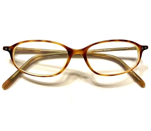 Plastic Global L1077 eyeglasses Golden Blonde Tortoise