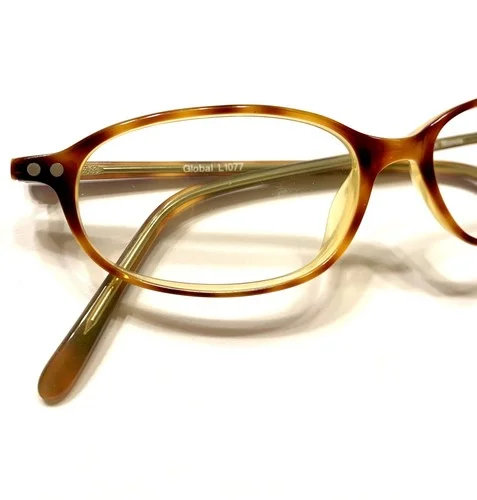 Plastic Global L1077 eyeglasses Golden Blonde Tortoise 2