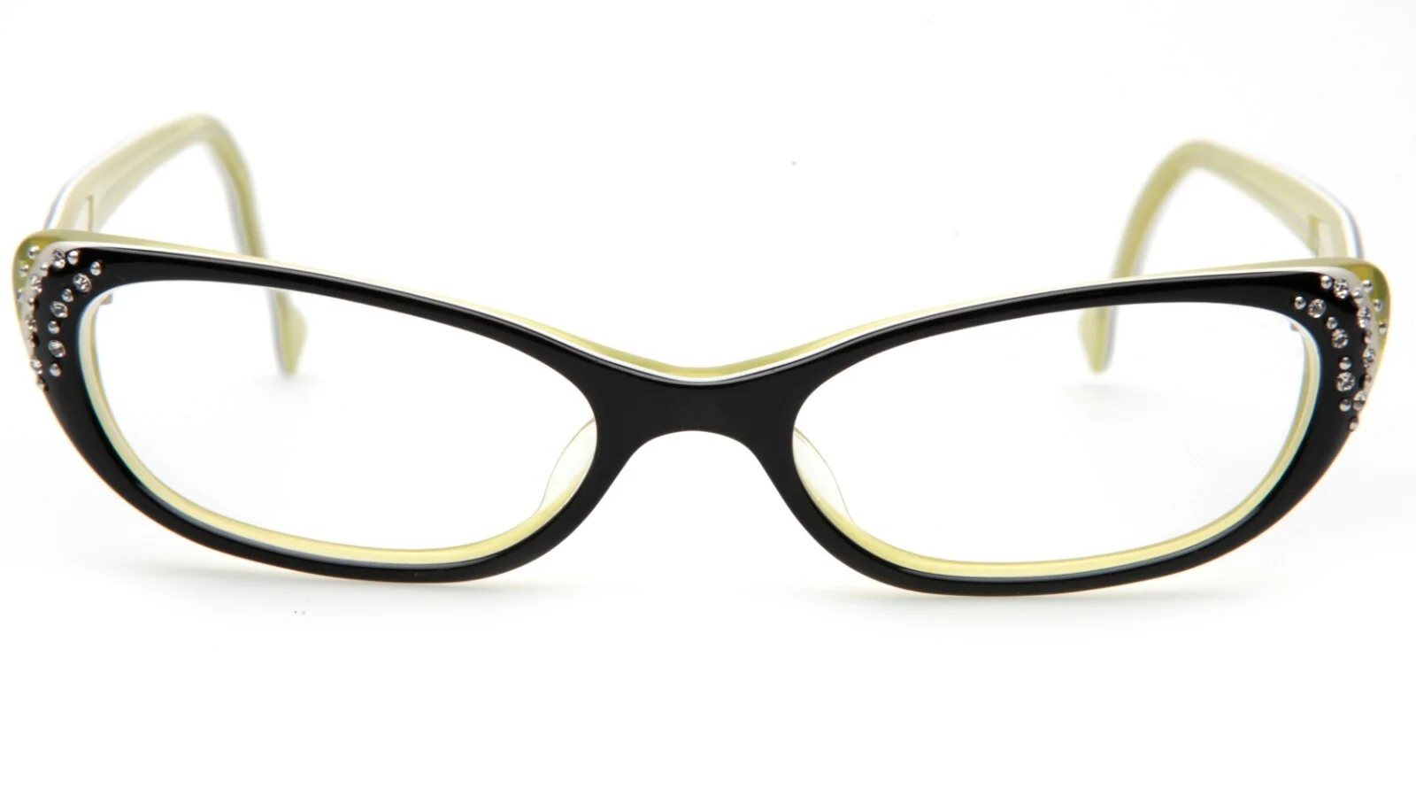 PLUS Radiance Black Glow EYEGLASSES GLASSES FRAME 51-16-140mm 2