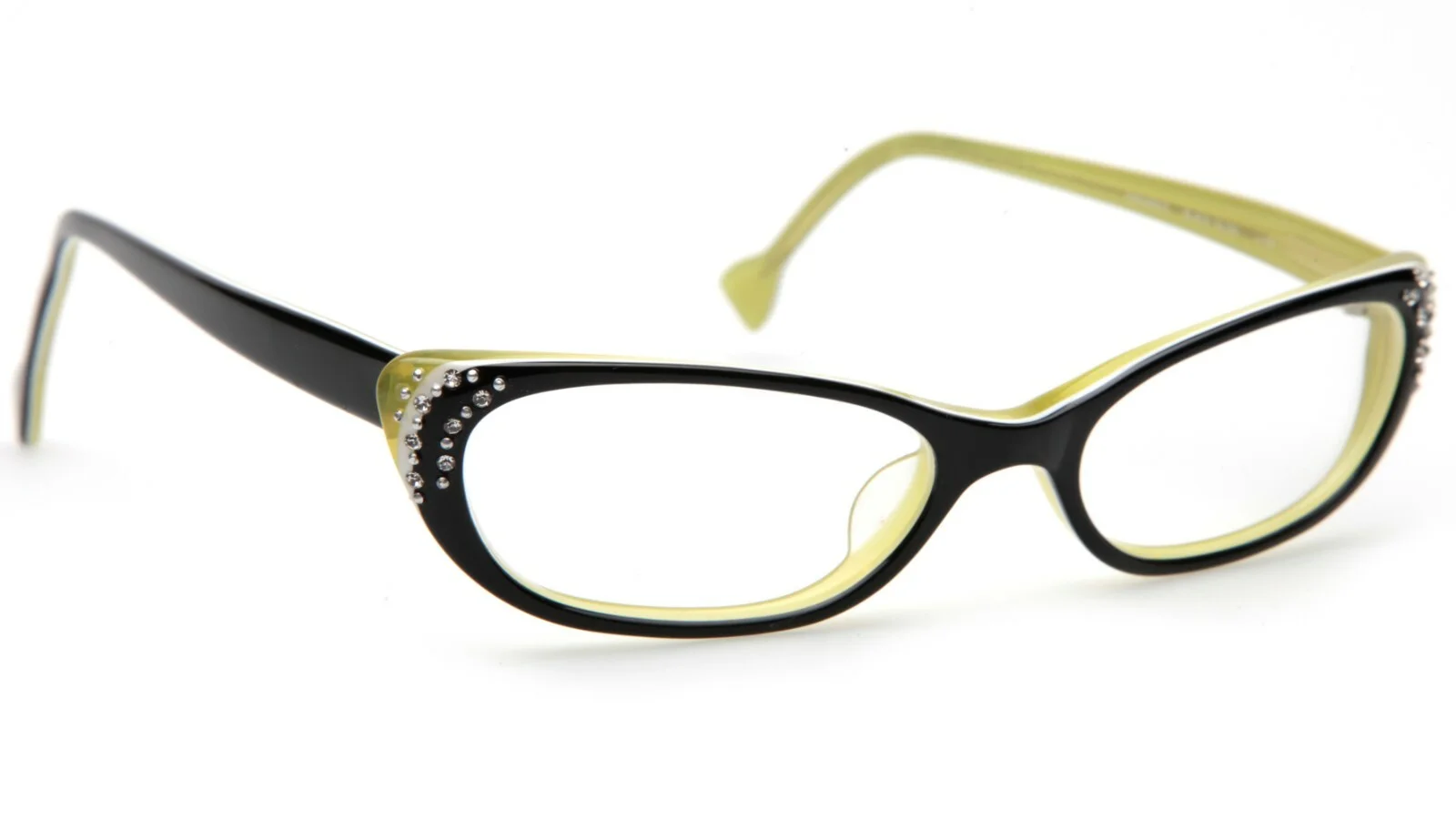 PLUS Radiance Black Glow EYEGLASSES GLASSES FRAME 51-16-140mm 3