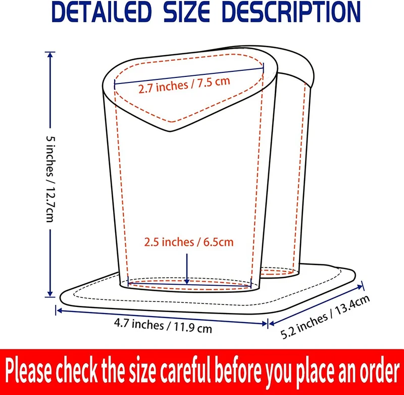 Plush Fluffy Lined Double Eyeglasses Holder Stand Protective Glasses Holder Case 3