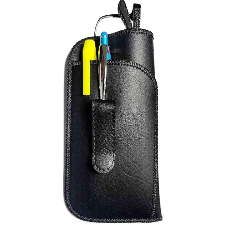 Pocket Eyeglass Case With Pen Holder Shirt Pocket Glasses Case 3